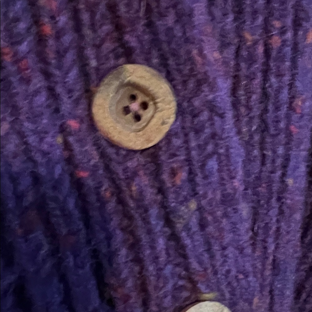 Mari Deep Purple Women's Cardigan - Picture 4 of 12